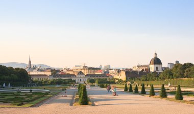 alt belvedere Sarayı. Viyana. Avusturya