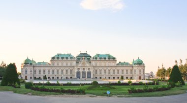 Upper belvedere Sarayı. Viyana. Avusturya