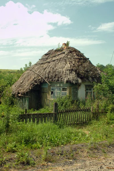 Gamle forladte hus - Stock-foto