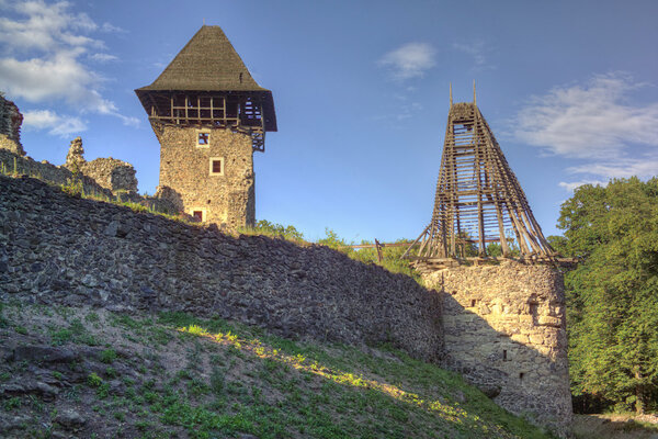 Nevitsky Castle ruins