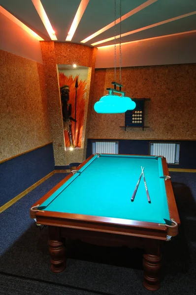 Billiards room — Stock Photo, Image