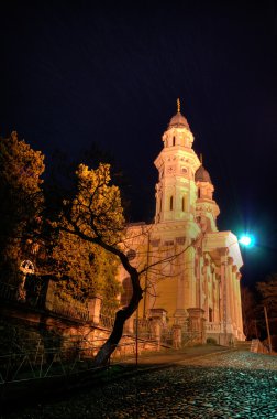 Uzhhorod City 'deki Yunan Katolik Katedrali