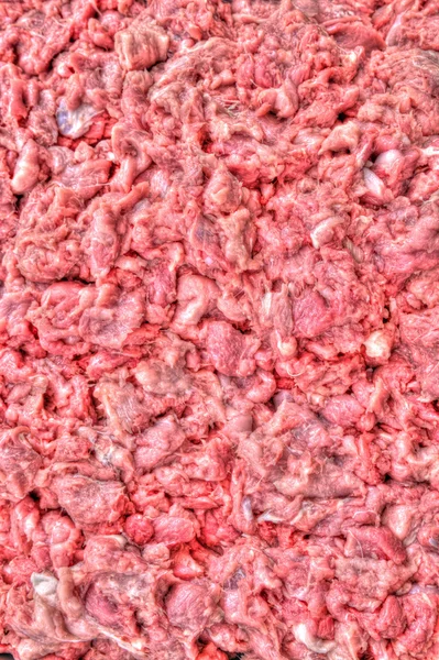 Full frame of raw minced meat — Stock Photo, Image
