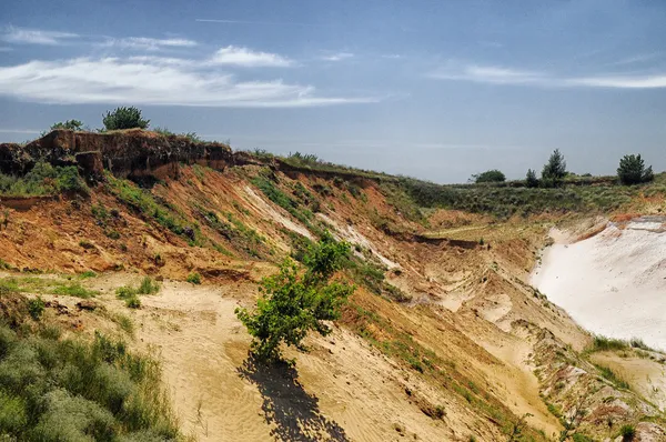 Cantera de arena — Foto de Stock