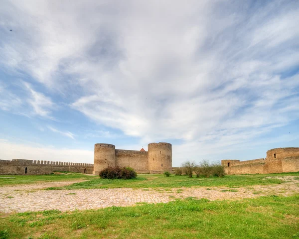 Fortaleza medieval de Akkerman perto de Odessa, na Ucrânia — Fotografia de Stock