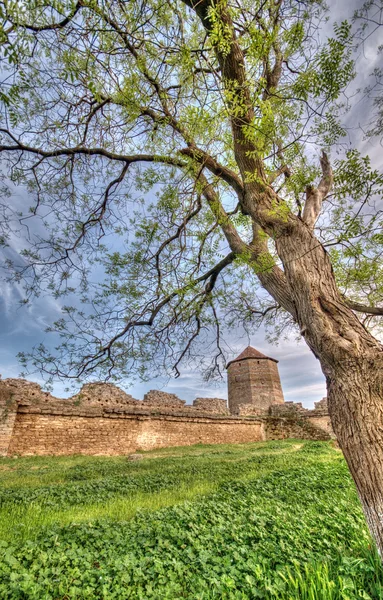 Vecchia fortezza in città Bilhorod-Dnistrovski — Foto Stock