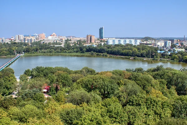 Місто Донецьк, Україна — стокове фото