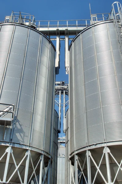 Tahıl asansörler — Stok fotoğraf