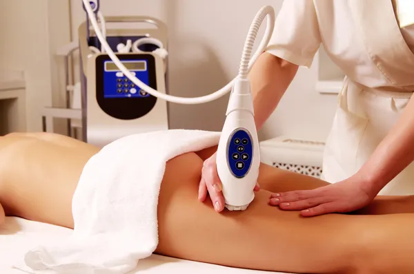 Professional back massage — Stock Photo, Image