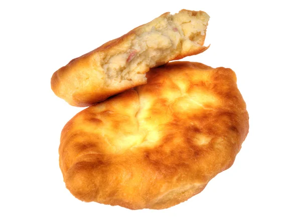 Pirojki. Traditional delicious Russian patty — Stock Photo, Image