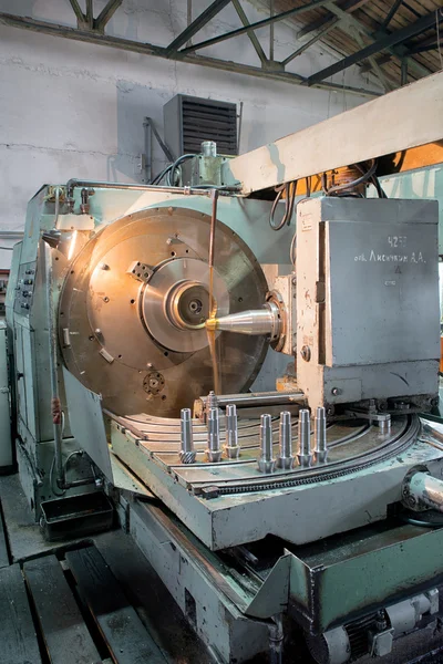 Lathe machine — Stock Photo, Image