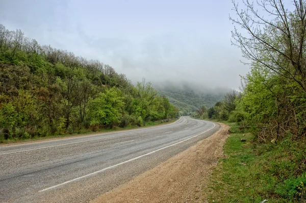 Strada nel Crimea — Foto Stock