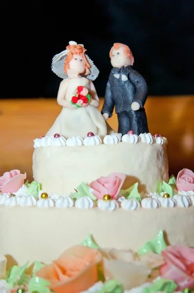 Wedding cake topper — Stock Photo, Image