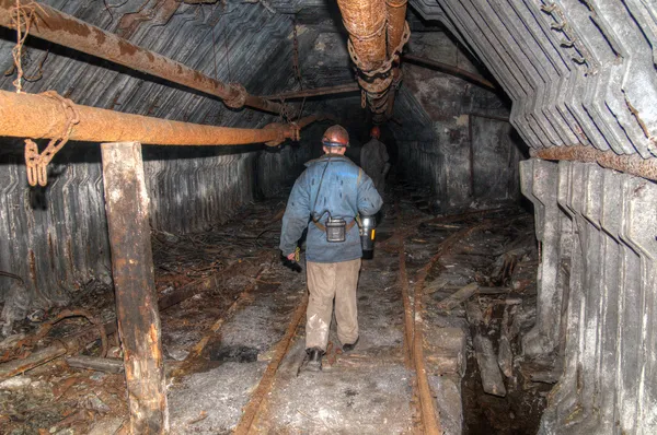 Vecchio tunnel minerario — Foto Stock