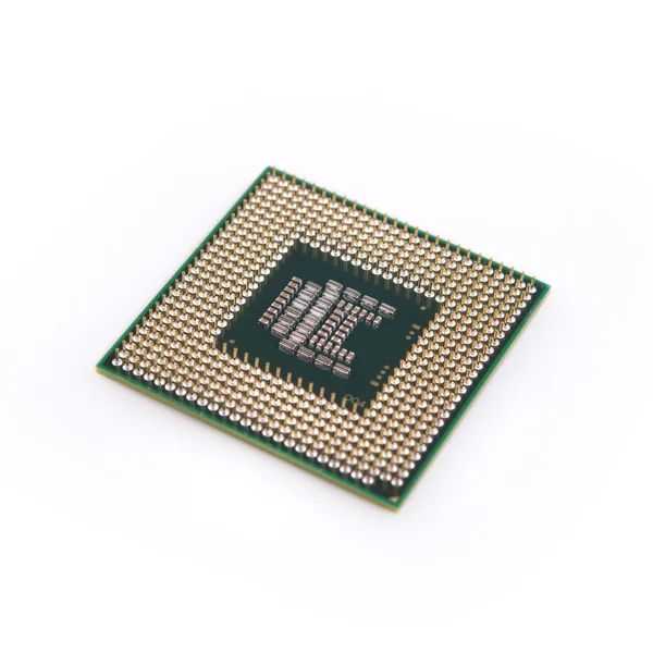 Processor op een witte achtergrond — Stockfoto