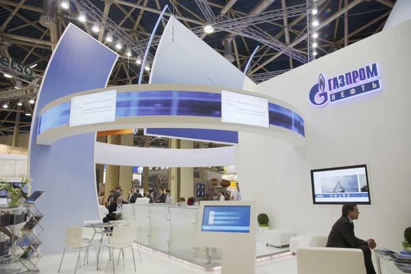 International exhibition NEFTEGAZ-2012 Stock Photo