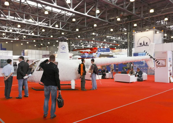Salone internazionale dell'industria elicotteristica HeliRussia — Foto Stock