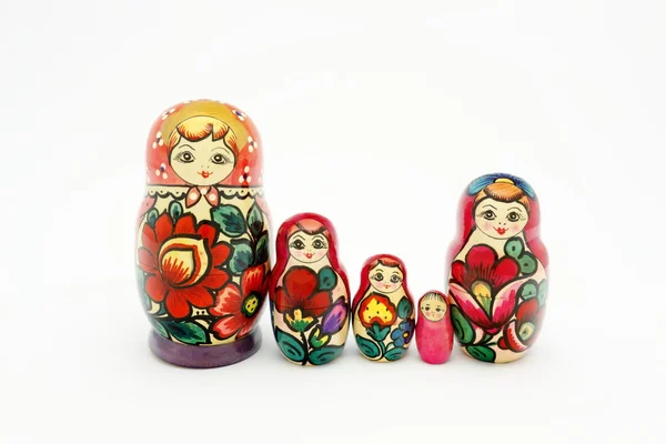 Russian nesting dolls — Stock Photo, Image