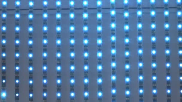Oświetlenie LED — Wideo stockowe