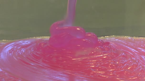 Gelatine-achtige massa — Stockvideo