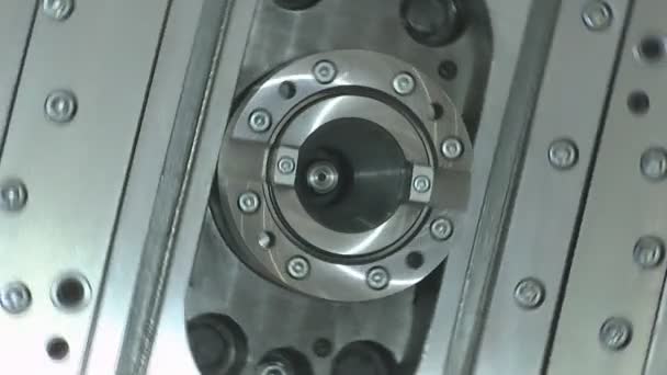 The rotation of the machine parts — Stock Video