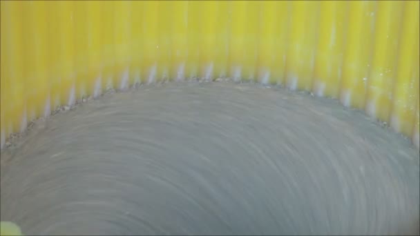 Rotación del material granular — Vídeo de stock