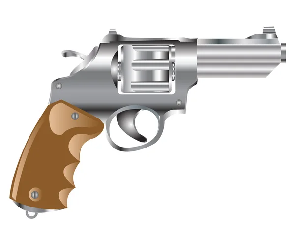 Weapon revolver — Stock Vector