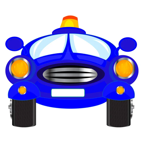 Auto blu — Vettoriale Stock