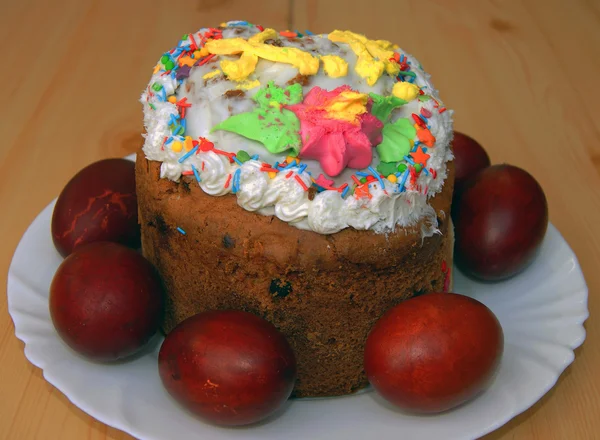 Торт на Великдень — стокове фото