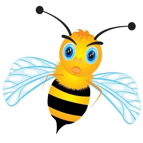 Dibujo de la abeja — Vector de stock