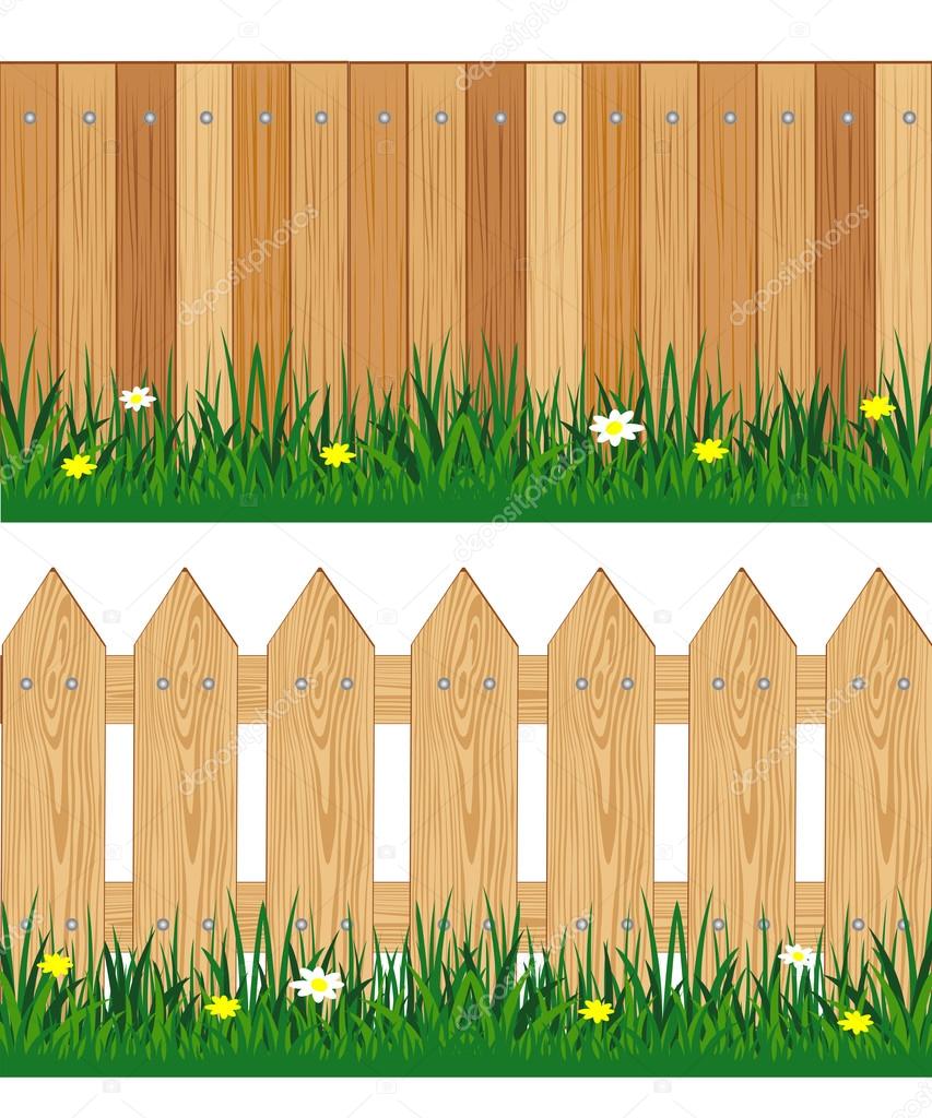 Two fences from tree Stock Vector Image by ©cobol1964 #41304715