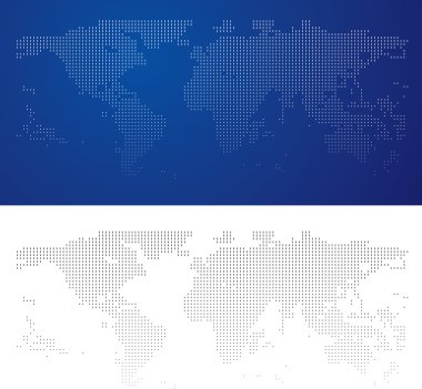 noktalı resim Dünya Haritası