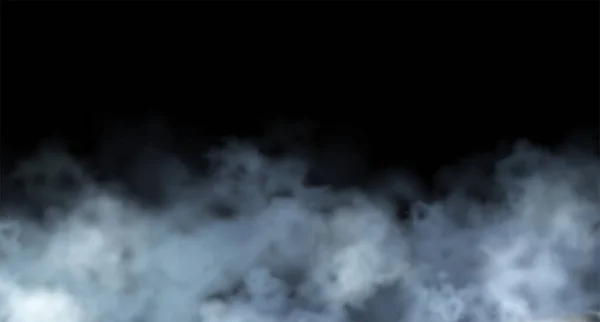 Vektor Abstraktes realistisches Nebelwolkendesign-Element — Stockvektor