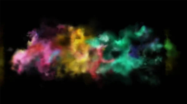 Абстрактный блестящий цветовой порошок — стоковый вектор