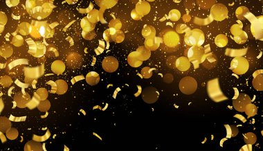 Ödül töreni, altın parıltılarla dolu lüks bir arka plan.