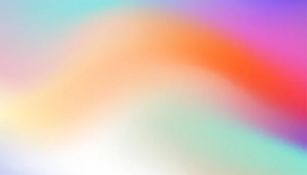 Vector Abstract Colorful Rainbow Soft Gradient Background Abstract Fluid Texture — Archivo Imágenes Vectoriales