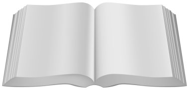 Açık kitap ciltsiz gevşek bağlama