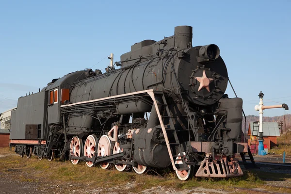 Old steam engine — Stock Photo, Image