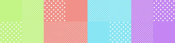 Vintage achtergrond van polka dot — Stockfoto