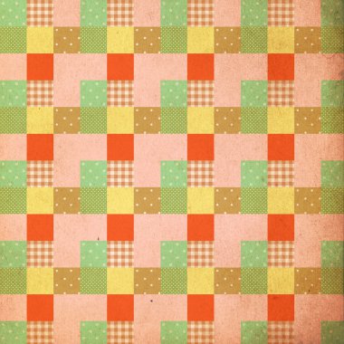 antika arka plan, desen, patchwork tarzı retro