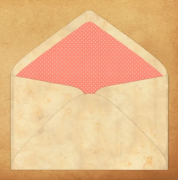 Envelope colorido, estilo vintage — Fotografia de Stock