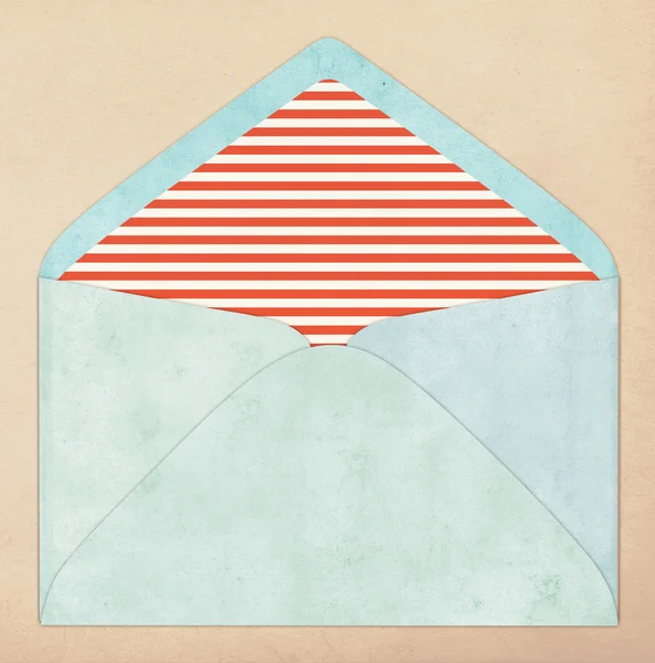 Colorful envelope, vintage style — Stock Photo, Image