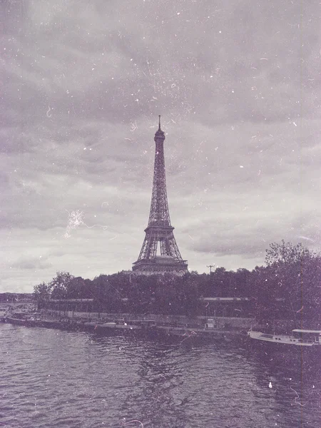 Retro photo with paris, france, vintage — Stock Photo, Image