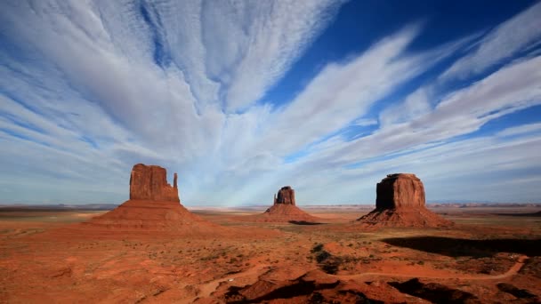 Monument Valley. — Stock Video