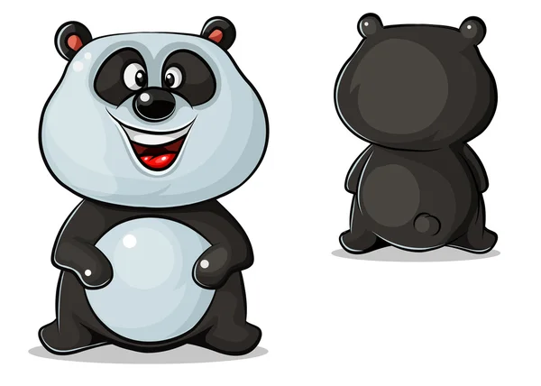 Panda wektor — Wektor stockowy