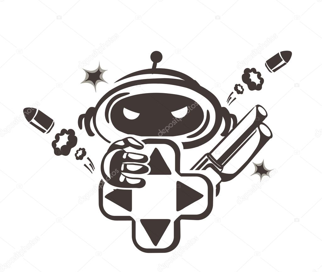 Vector icon associated with a variety of games
