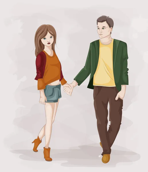 Couple Holding Hands Stock Vector Image by ©Veronichka #33747287