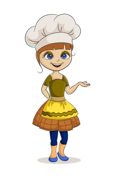 Mujer chef — Archivo Imágenes Vectoriales