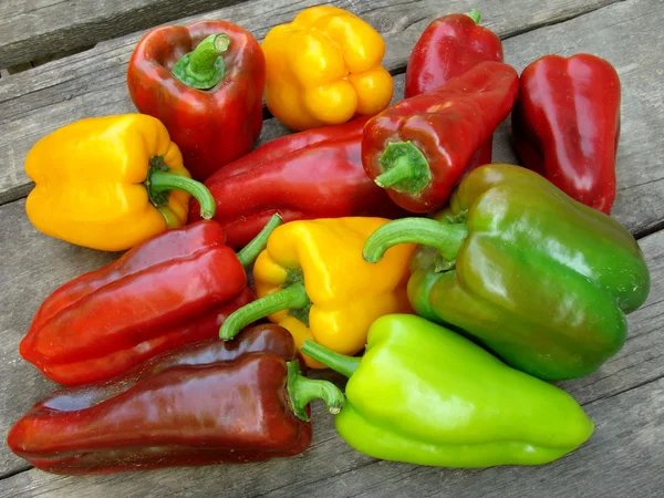 Sweet peppers — Stock Photo, Image