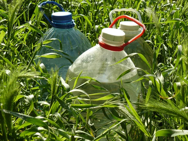 Water bottles — Stock Photo, Image